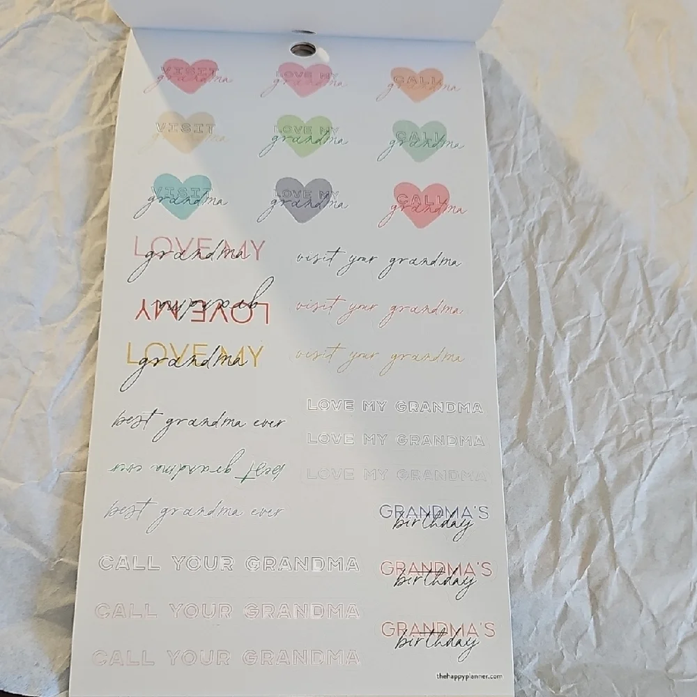 The Happy Planner nwt 613pcs